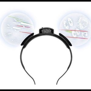 Disney Star Wars Light Up LED Mickey Ears Headband